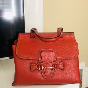 Mario Valentino Leather Handbag